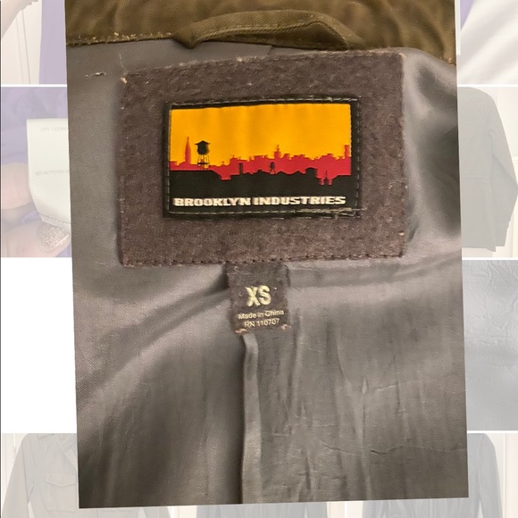 Brooklyn Industries army green 5 pocket jacket - Picture 4 of 4